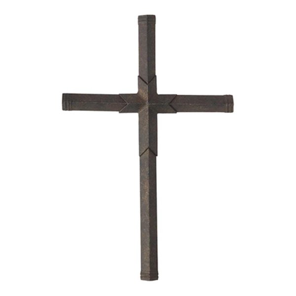 Dicksons 115 x 18 in Metal Wall Cross Patina Bronze MWC355